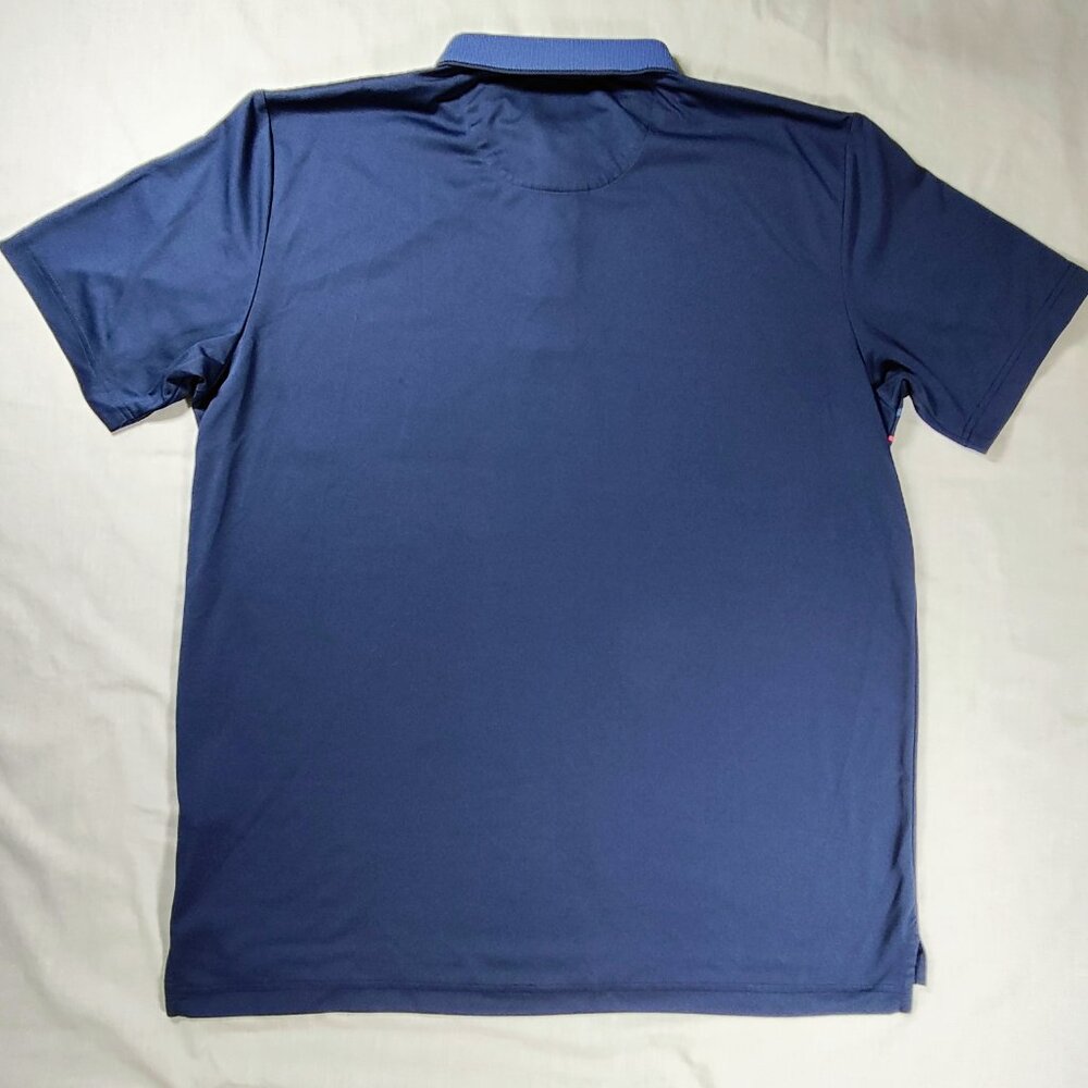 Callaway Men's Large Striped Opti-Dri Golf Short Sleeve Polo Shirt - Picture 3 of 9